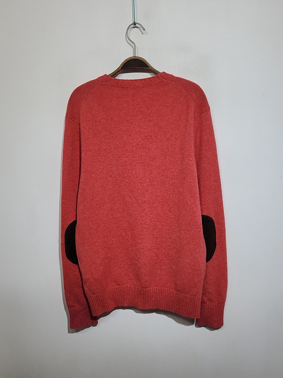 (100) 빈폴 니트 살구색 라운드 울스웨터 캐주얼  상품이미지6