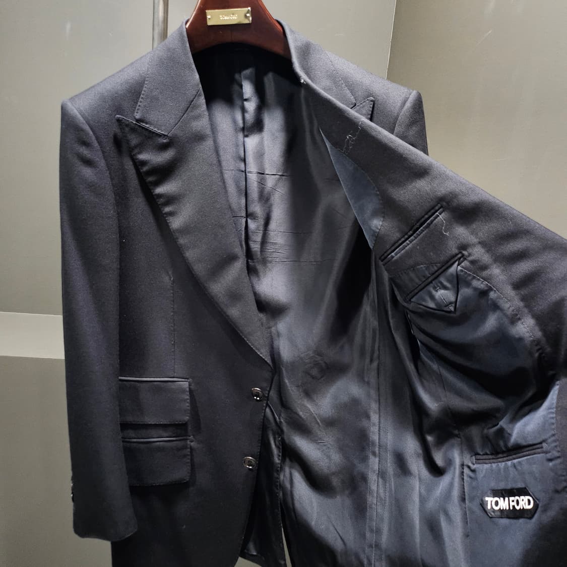 톰포드 아티쿠스 Wool & silk 정장 블레이저 상품이미지4