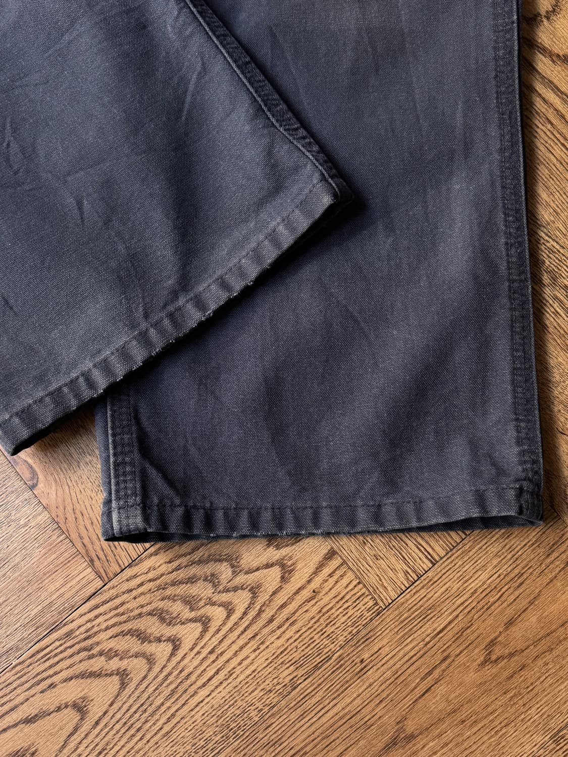 [34]칼하트 USA 빈티지 워싱 미드나잇 네이비 싱글니 카펜터 워크팬츠 상품이미지7