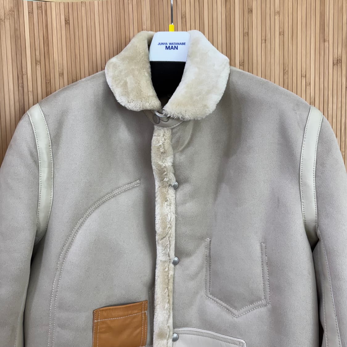 FW 25 준야 와타나베 맨 시어링 재킷  상품이미지4