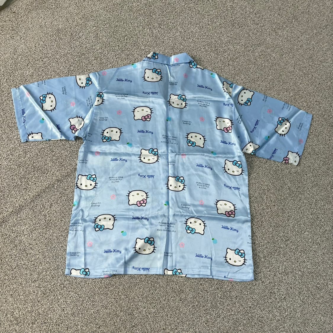 100 빈티지 잠옷 상의 셔츠 0427J 상품이미지3