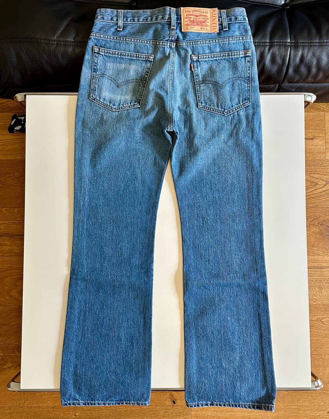 발렌티노 X 리바이스 517 리에디션 33사이즈 신품 상품이미지4