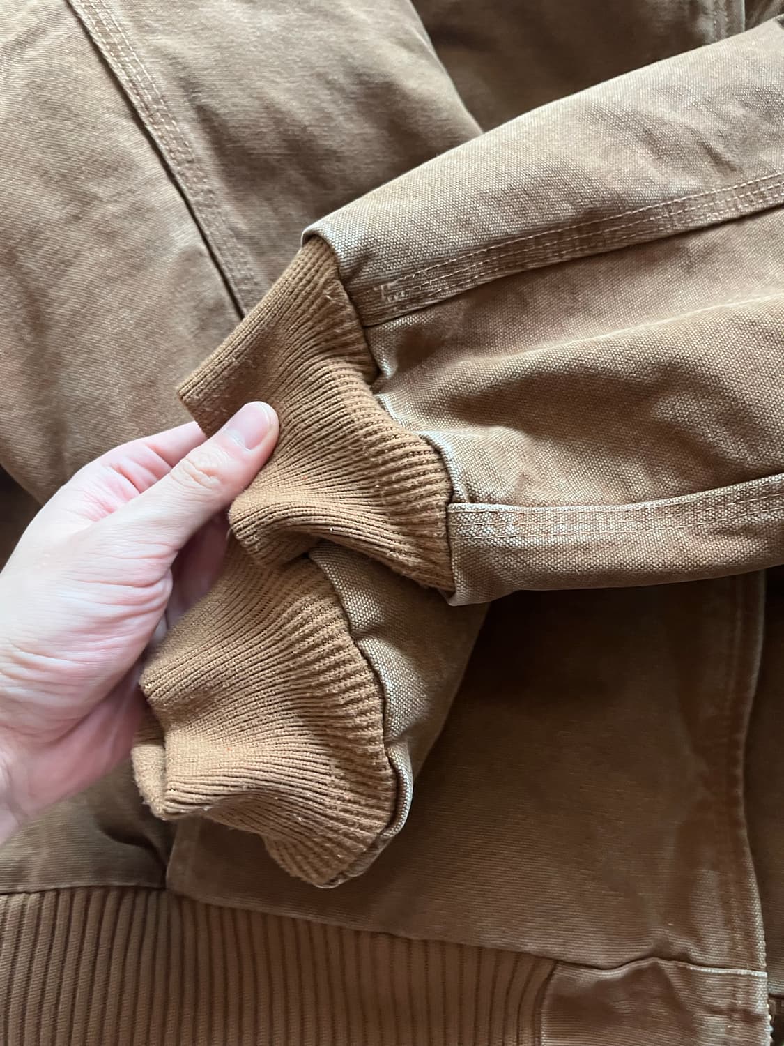 [XL] 칼하트 j130 샌드스톤 덕 액티브 자켓 상품이미지5