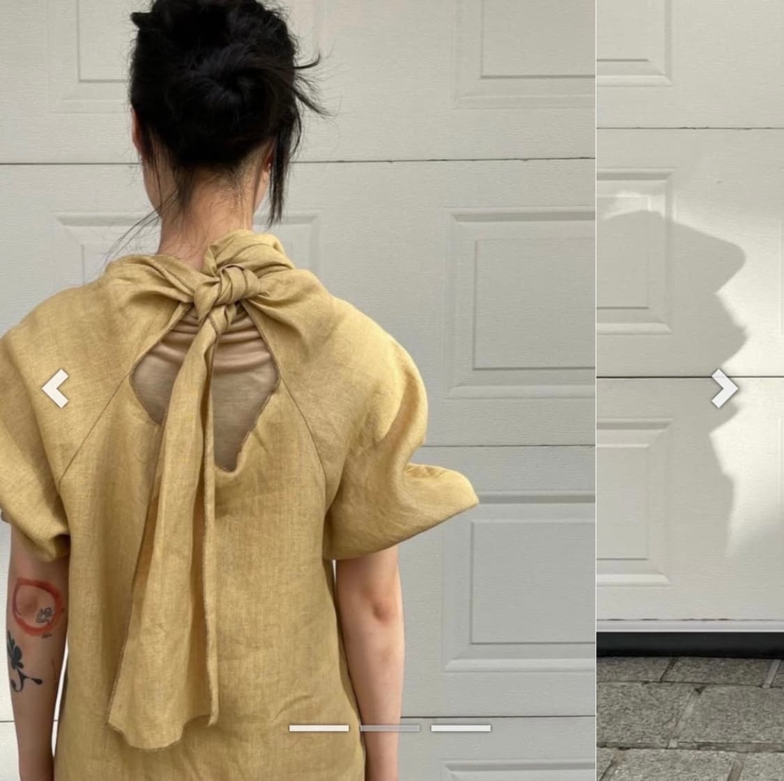 새상품 Baserange브랜드의 Brazo Blouse (M사이즈) 상품이미지2