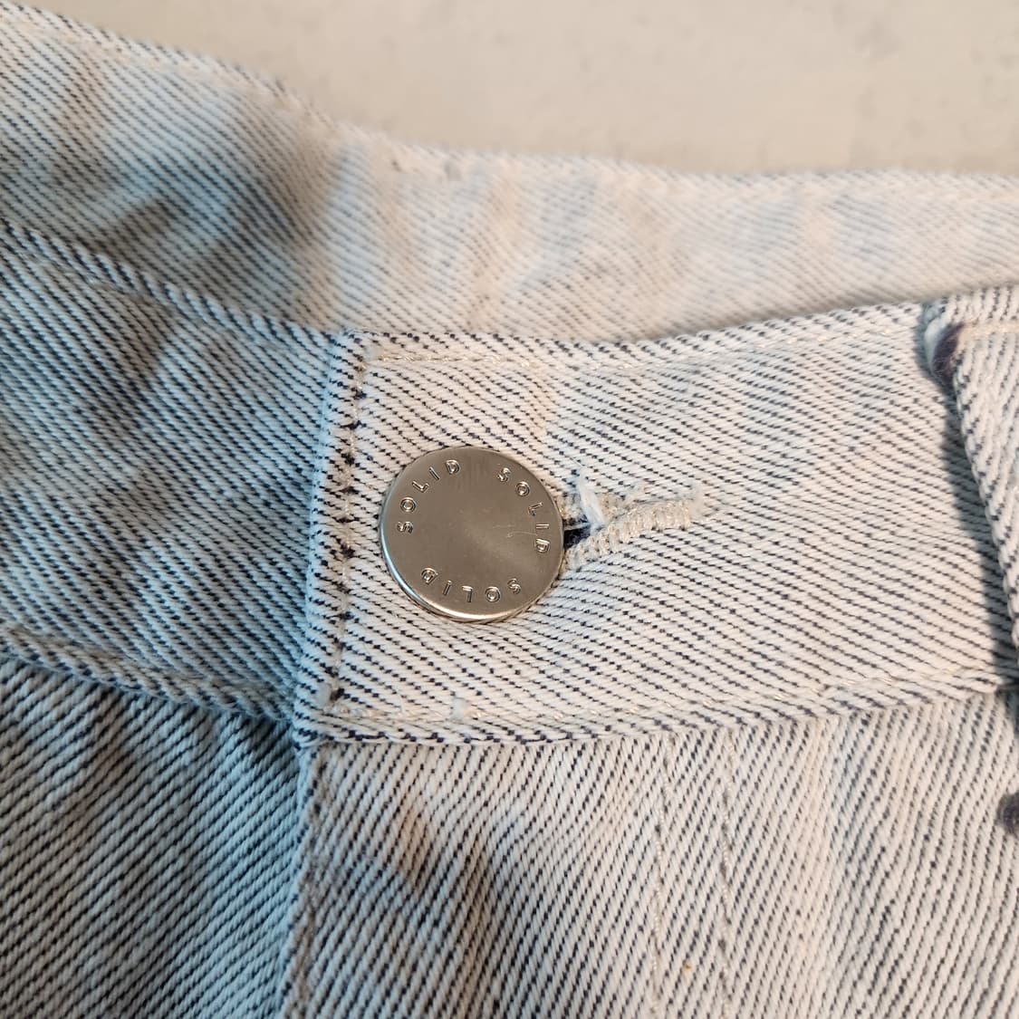 솔리드옴므 라이트 그레이 스트레이트 팬츠 상품이미지6