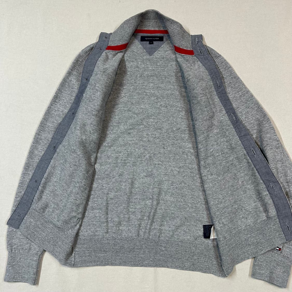 S) 타미힐피거 그레이 니트 가디건 상품이미지6