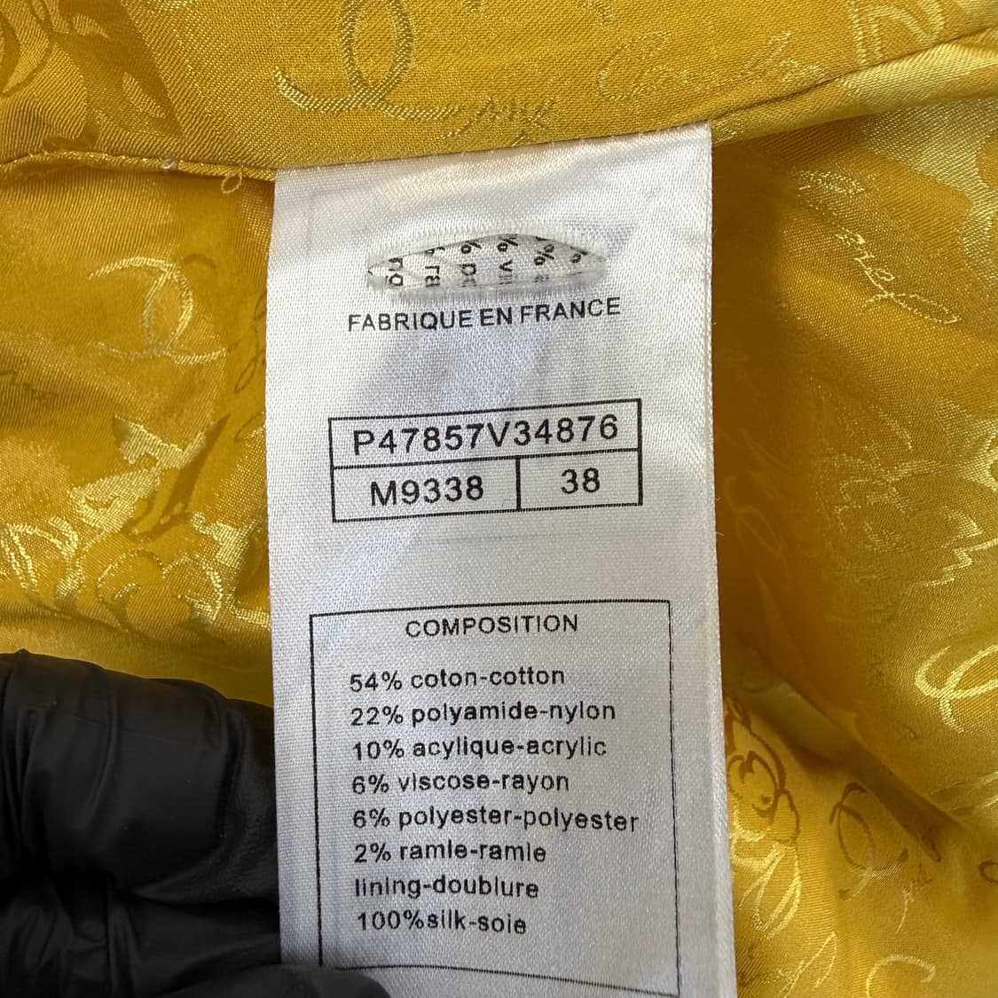 38 고급 트위드 반팔 자켓 0305T 상품이미지4