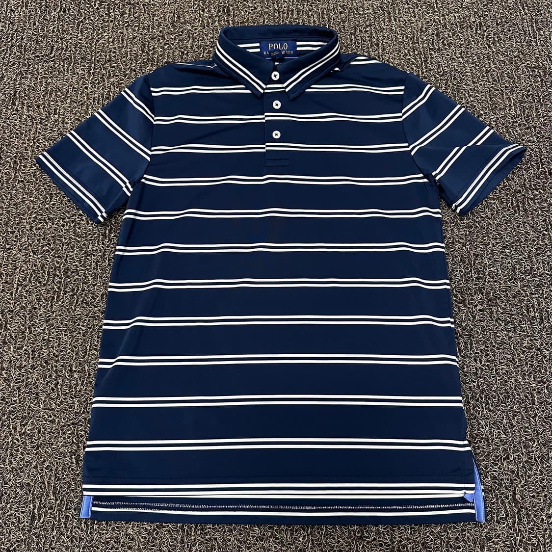 POLO 폴로 랄프로렌 스트라이프 카라티 여성 반팔티셔츠 XS 상품이미지1