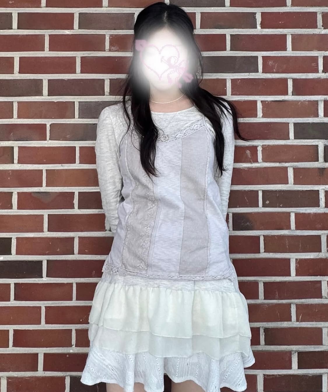 발레코어 빈티지 코디세트 3pcs 상품이미지2