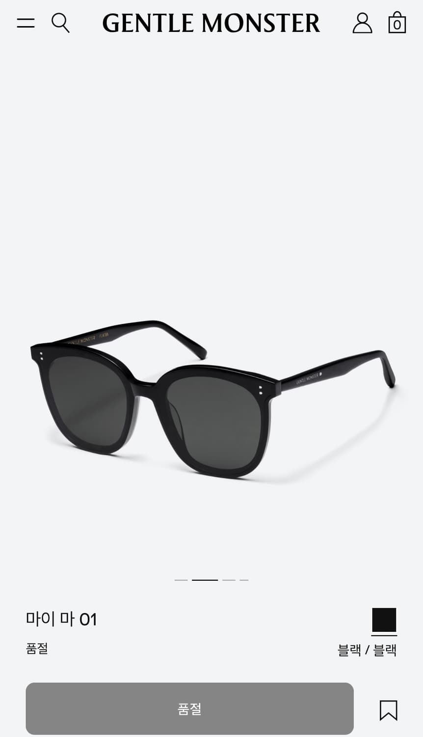 젠틀몬스터 마이마 01 선글라스 상품이미지1