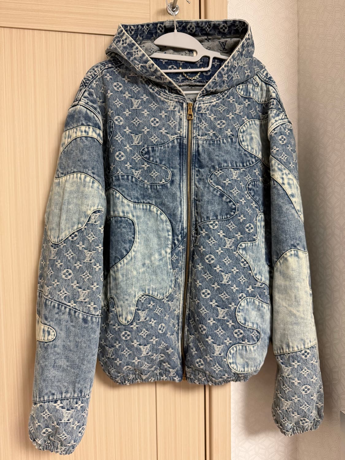 루이비통 니고 데님 후드자켓 상품이미지2