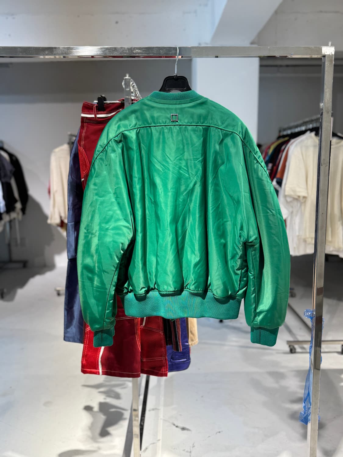 Wooyoungmi 우영미 그린 봄버자켓 상품이미지2