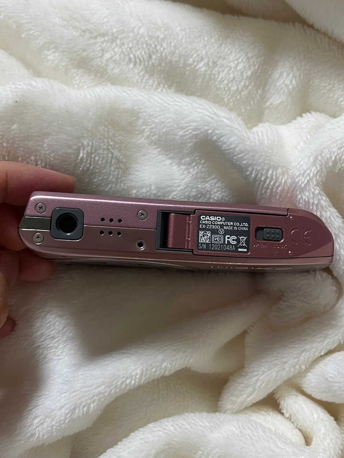 [풀구성] 카시오 엑슬림 z2300 핑크 판매합니다. 상품이미지4