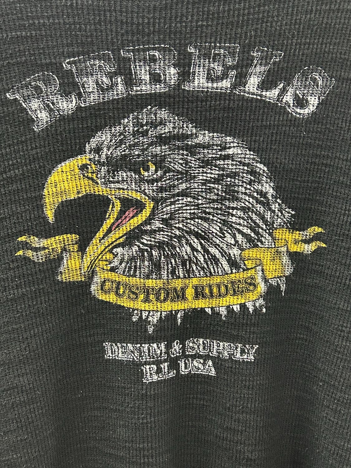 데님 앤 서플라이 와플 롱 슬리브 티 상품이미지2