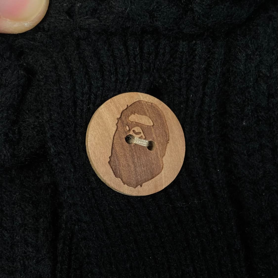 (XL) 마스터마인드재팬 x 베이프 11fw 핸드 니트 코위찬 상품이미지4