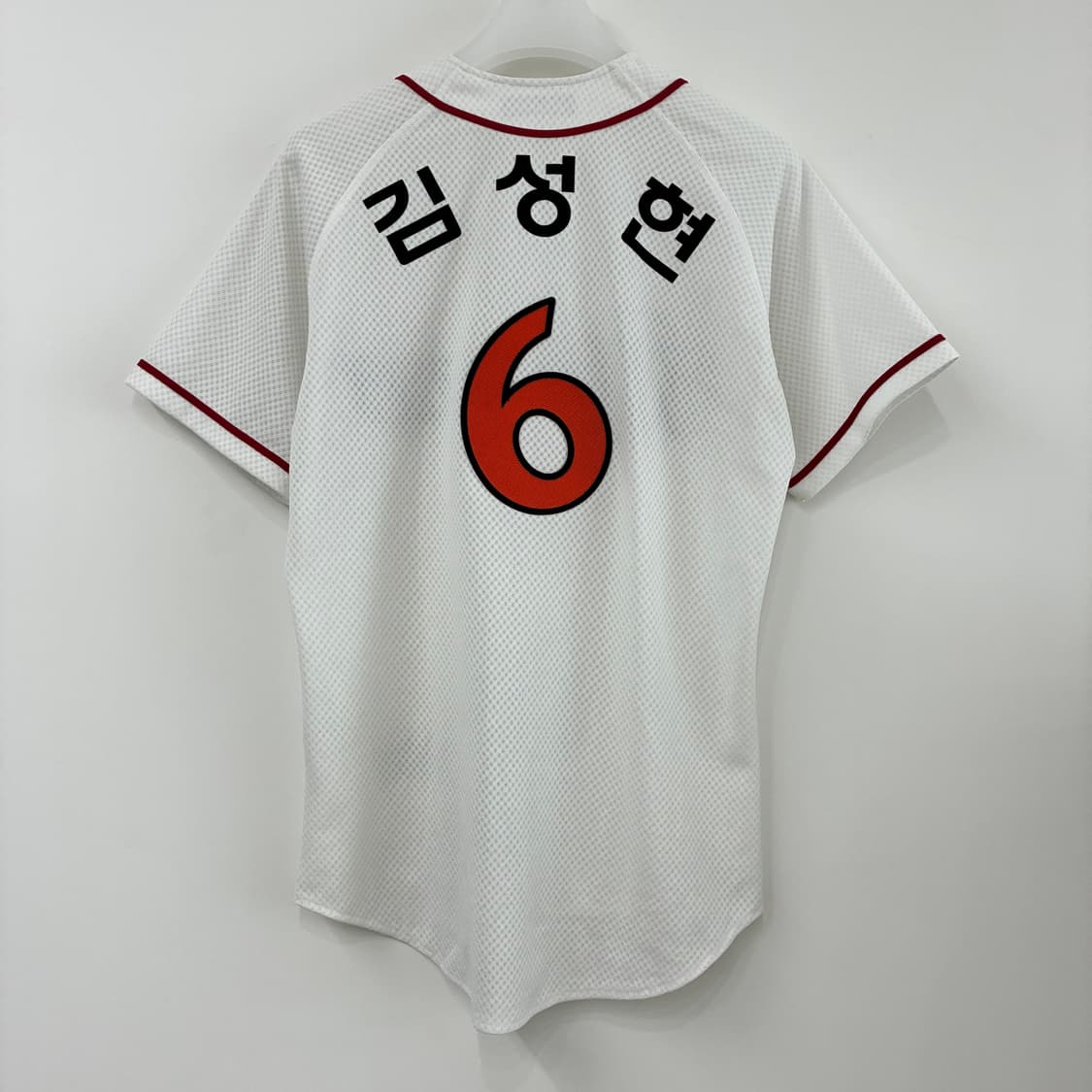 SK와이번스 왕조 김성현 마킹 야구 홈 유니폼 상품이미지3