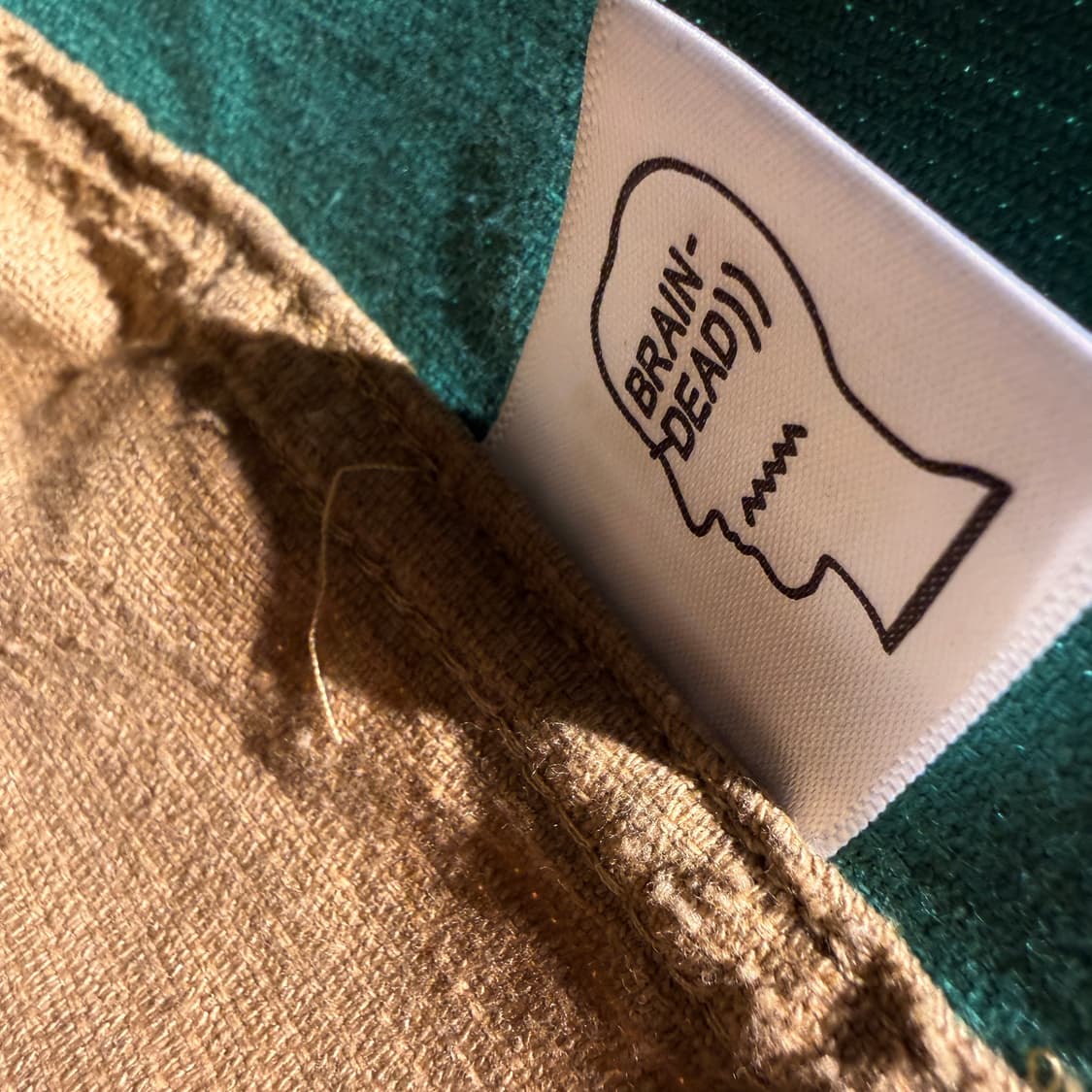 브레인데드 컬러블록 코듀로이 자켓 s 95~100 상품이미지5