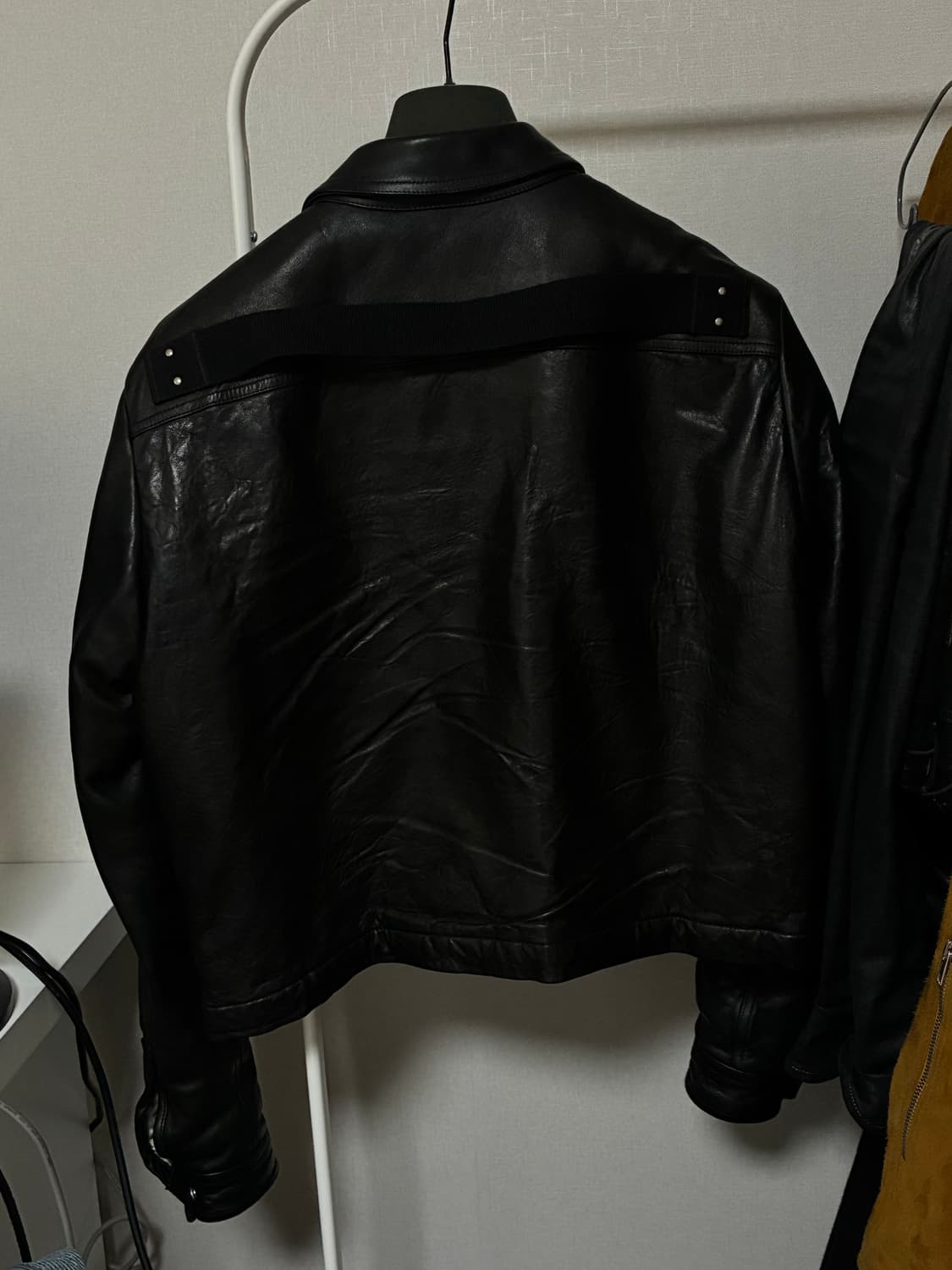 [50] 릭오웬스 FW23 LUXOR 앨리스 레더 셔츠 자켓 상품이미지2