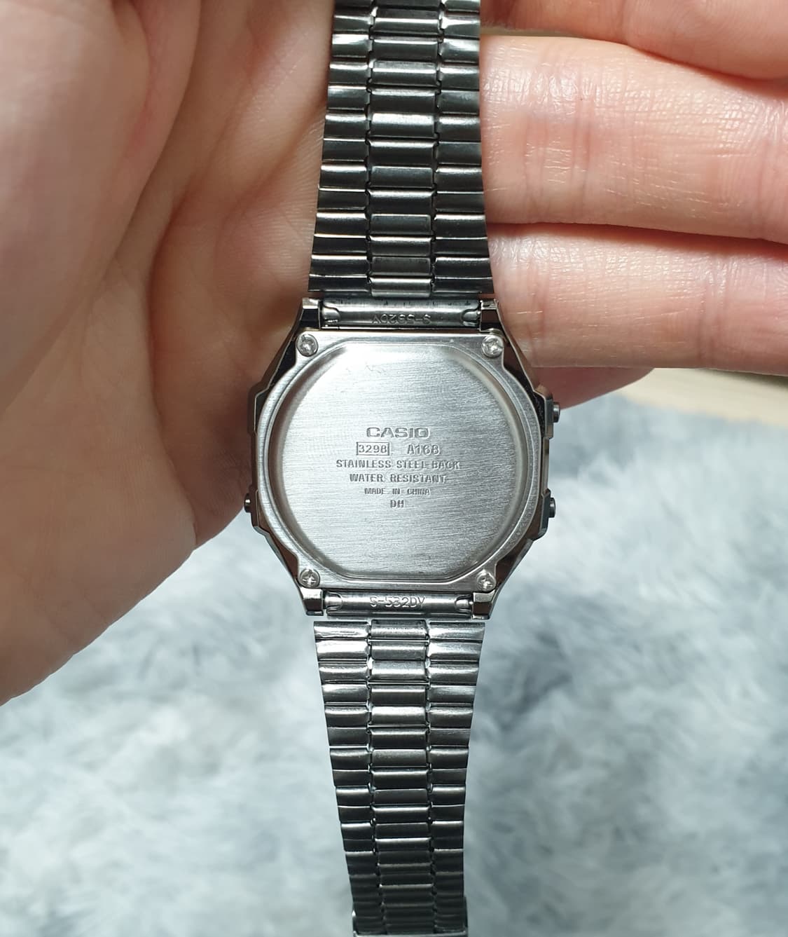 카시오 casio A168WGG-1A 차콜 상품이미지4