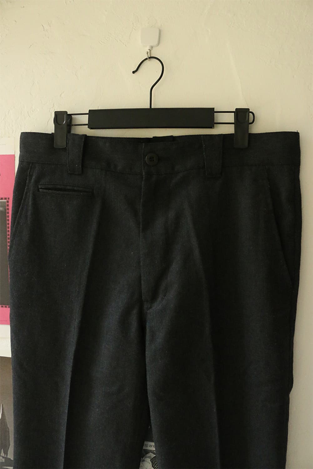 준야 와타나베 그레이 울 블렌드 트라우저  상품이미지4