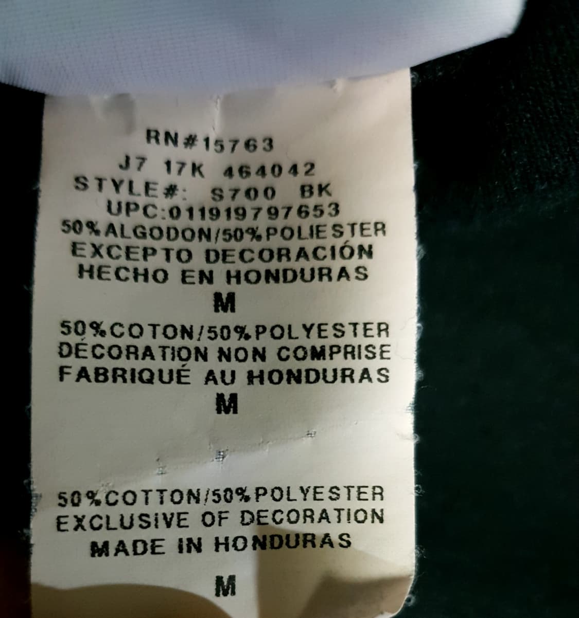 챔피온 ECO C로고 약기모 후드티 블랙 (M) 상품이미지5