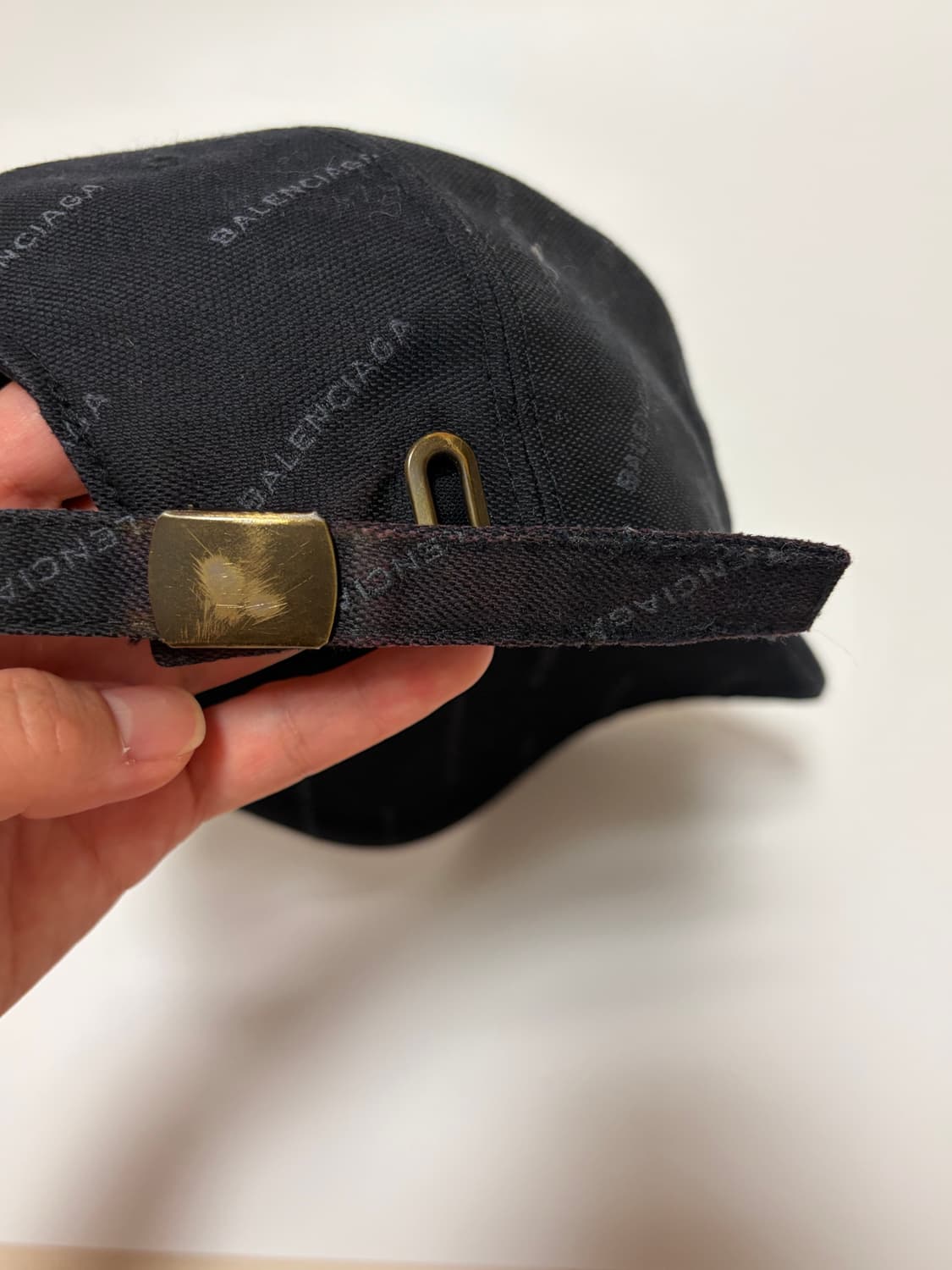 발렌시아가 멀티로고 모자 국내판 상품이미지8