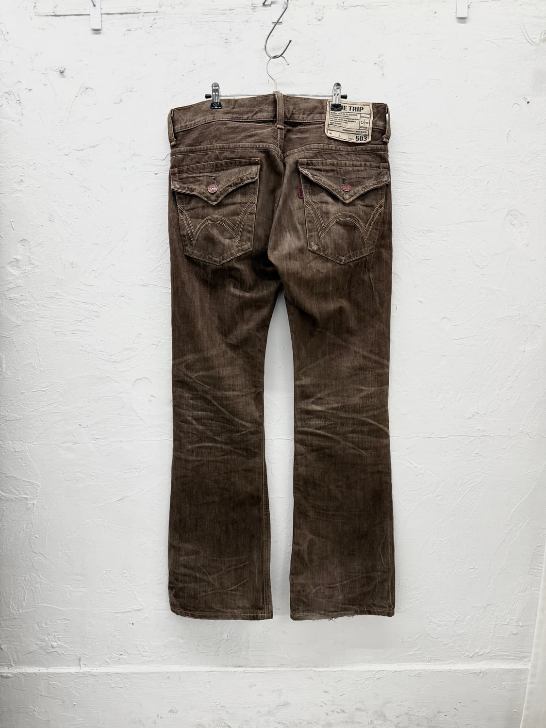 에드윈 503 플레어 데님 팬츠 상품이미지4