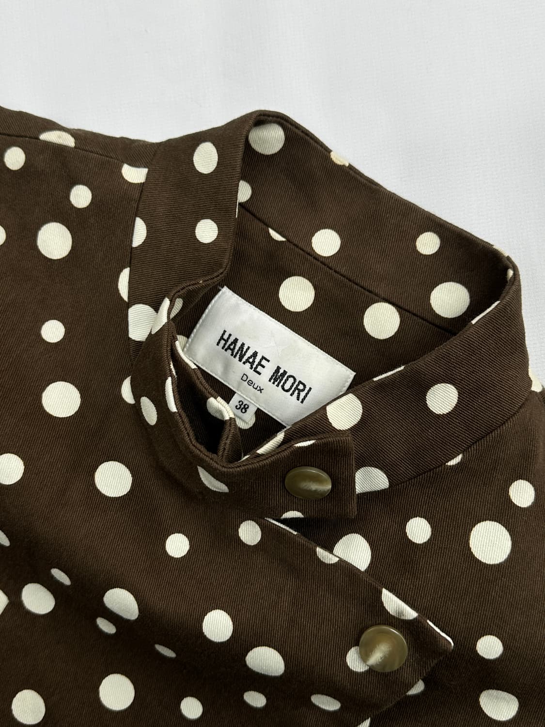 🤎HANAE MORI 도트 러블리 자켓🤎 일본 빈티지 그런지 너드걸 상품이미지6