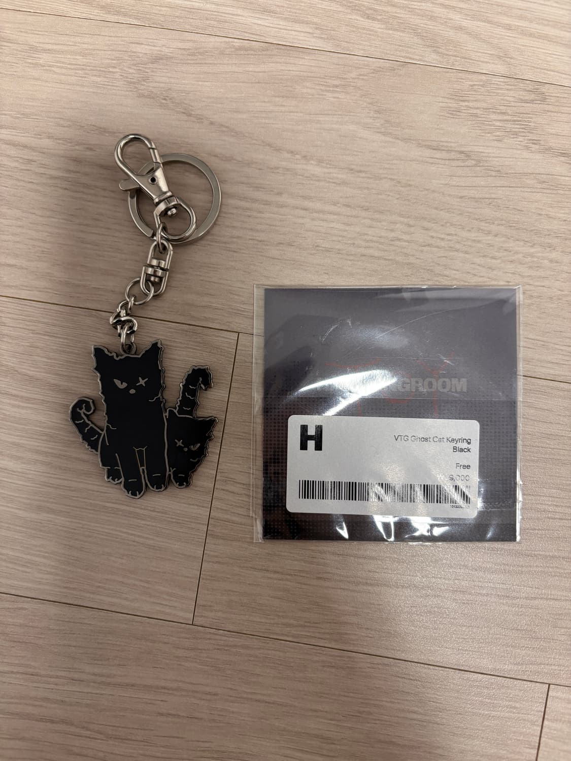 해칭룸 VTG 고스트 캣 키링  상품이미지2