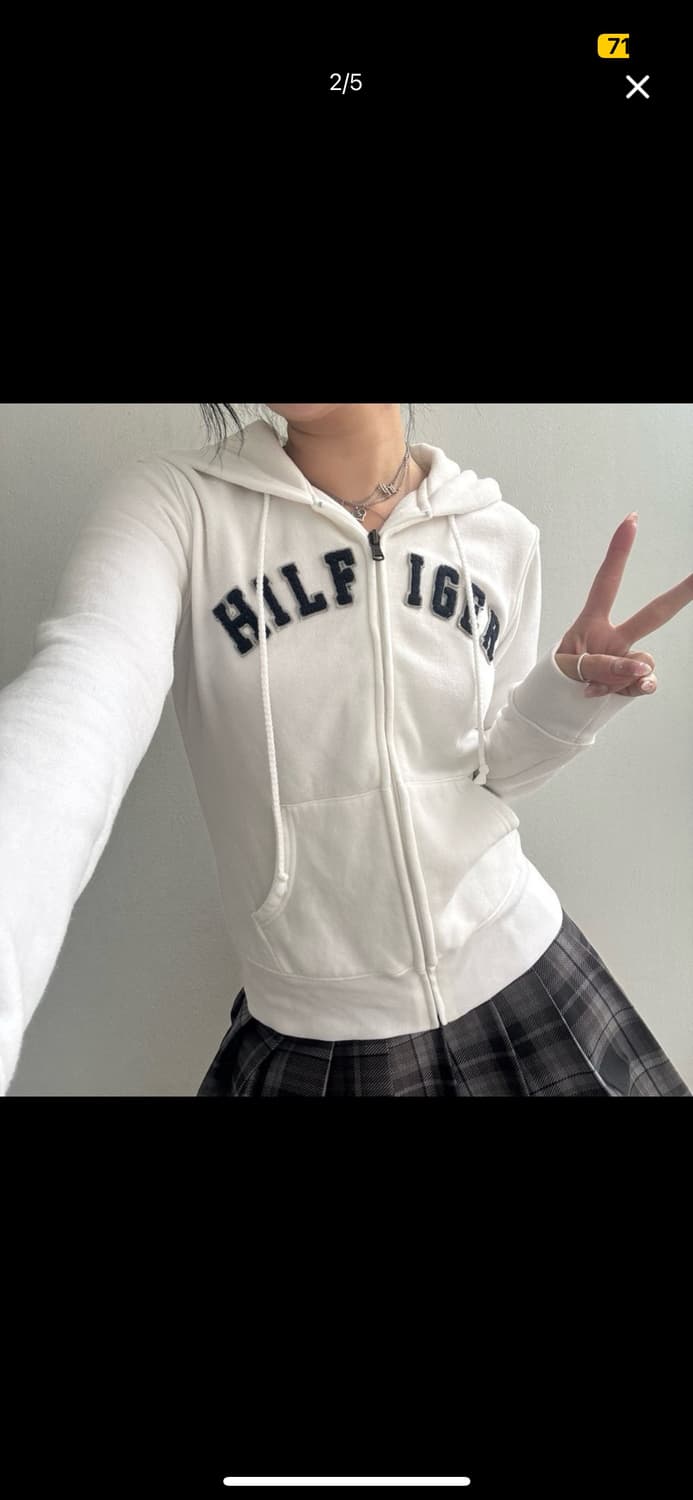 타미힐피거 후드집업 xs 상품이미지2