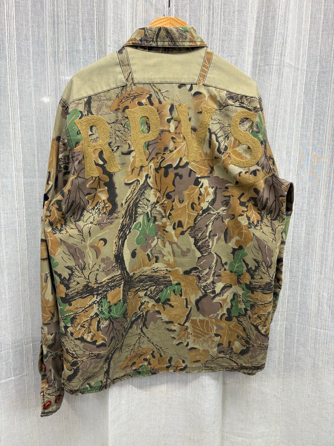 The RPVS 빈티지 밀리터리 카모 셔츠 상품이미지7