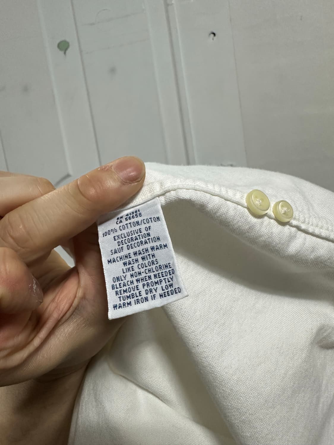 폴로 랄프로렌 클래식 로고 셔츠 상품이미지4