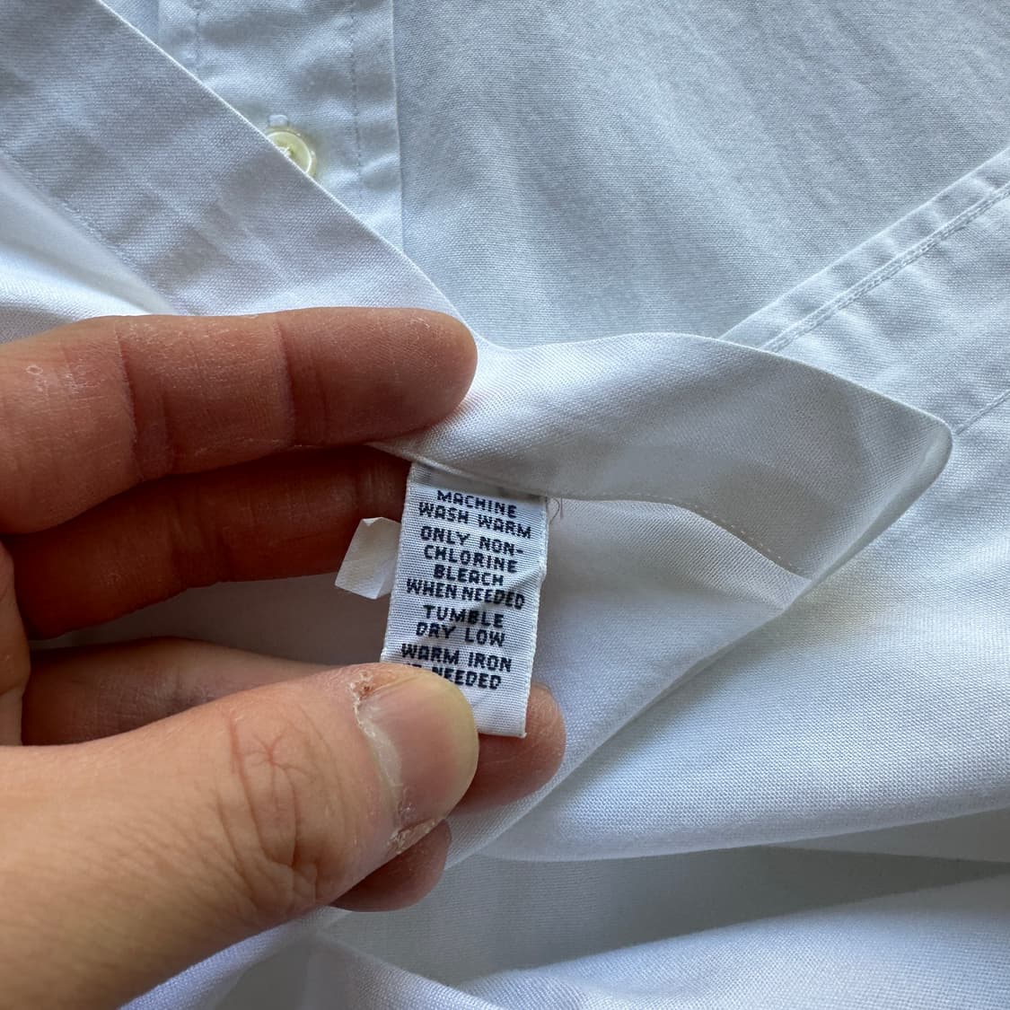 폴로 화이트 셔츠 남방 상품이미지4