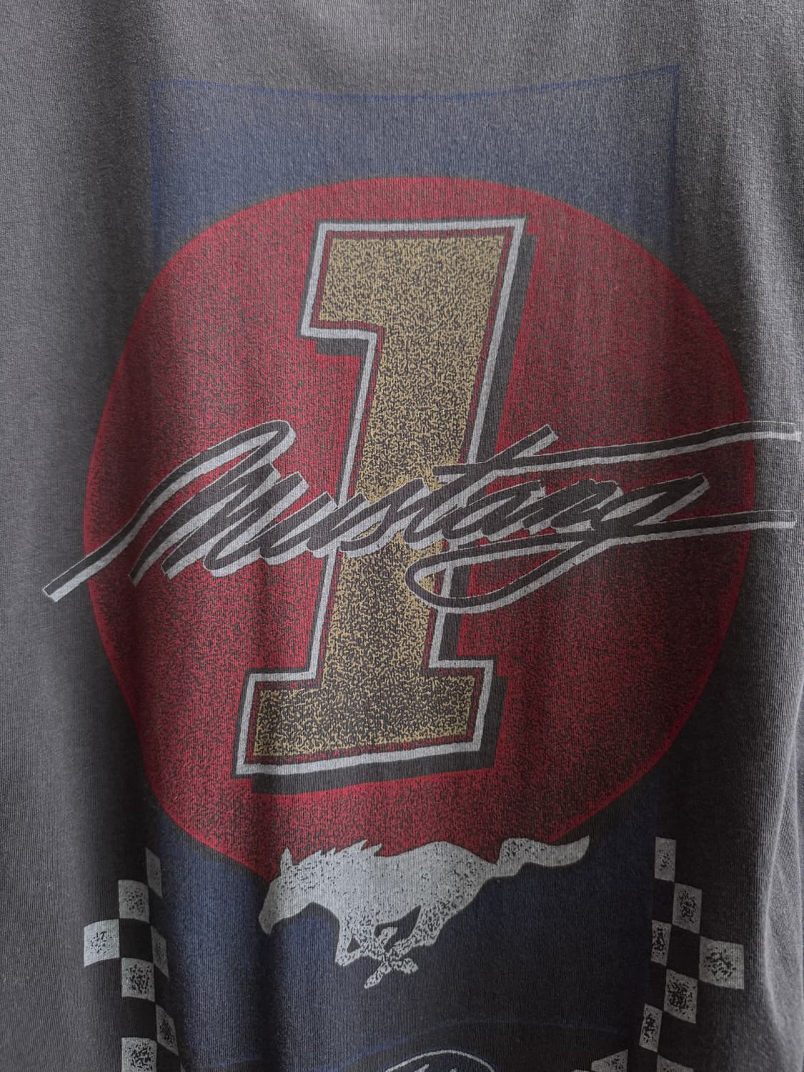 [2XL]Ford USA 포드 머스탱 레이싱 프린팅 티셔츠 상품이미지3