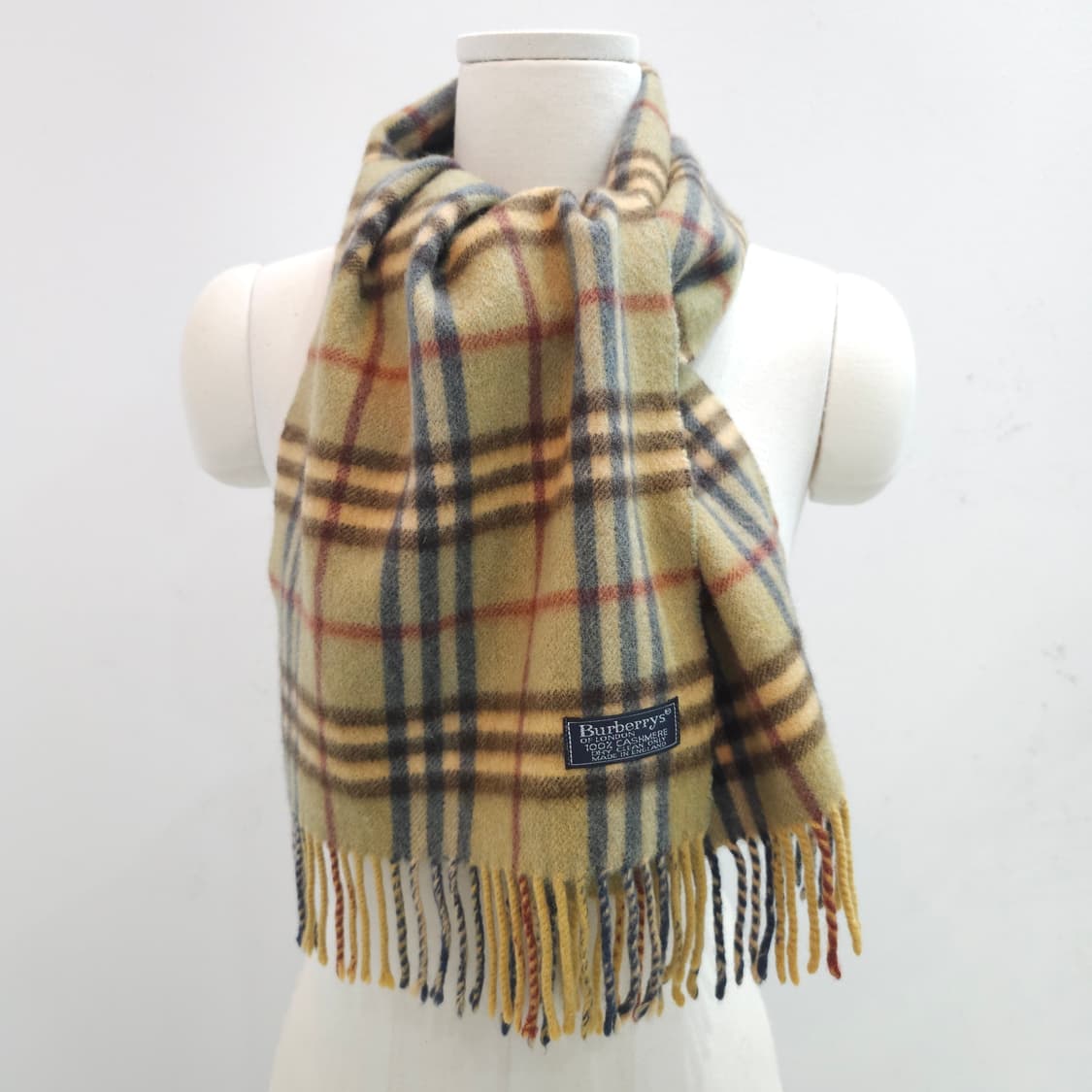 버버리 캐시미어 100% 머플러 상품이미지3