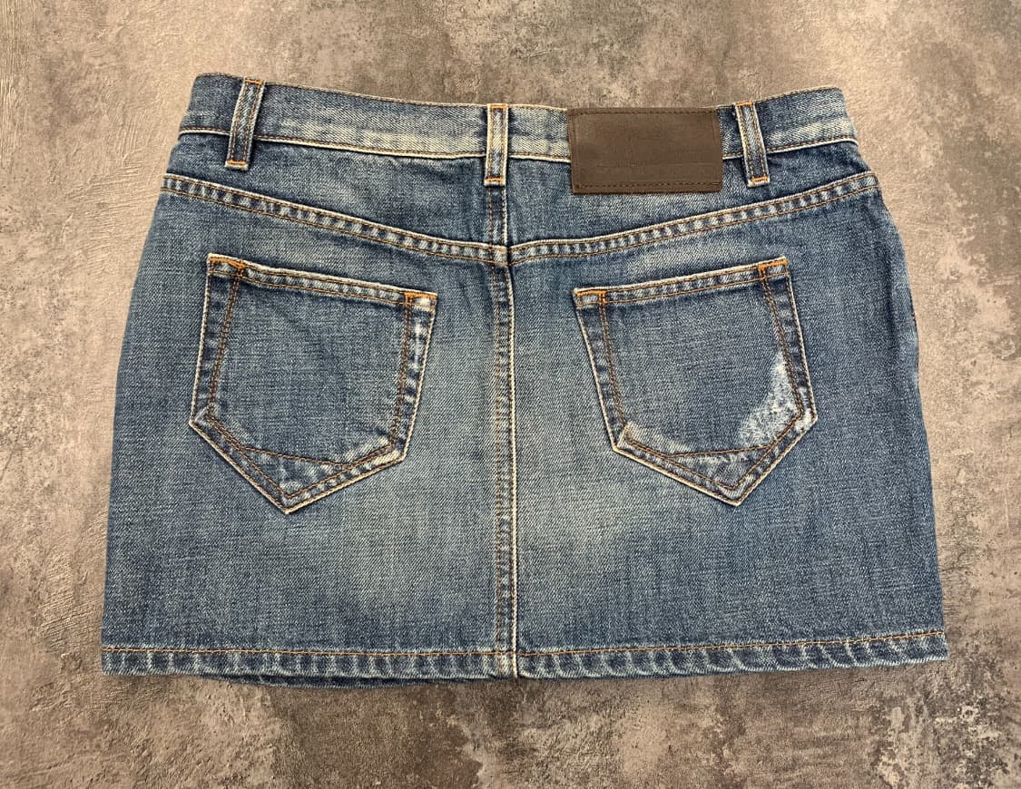 PRADA 프라다 데님 스커트(코튼)40 사이즈-해외발송 상품이미지6