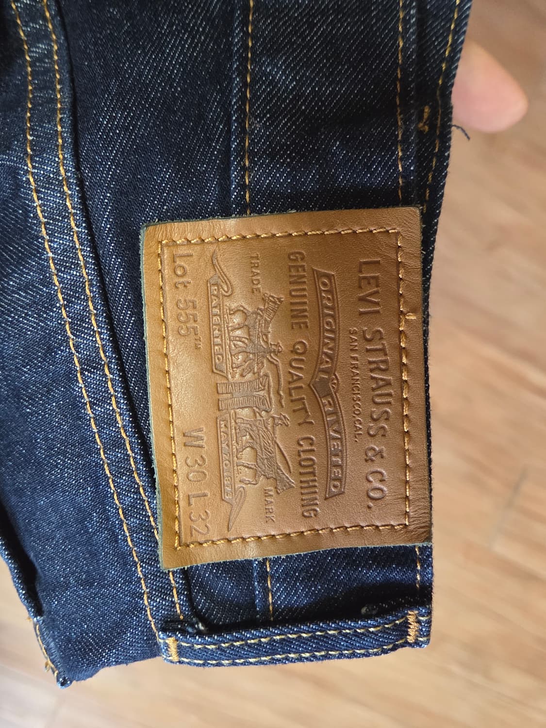 리바이스 555 릴렉스 스트레이트 진 30x32 상품이미지7