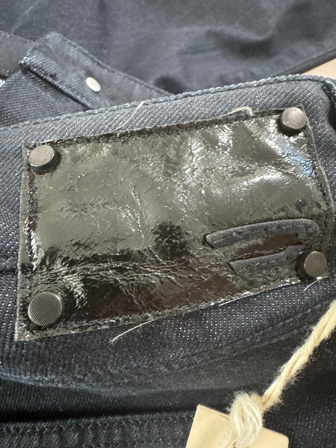 2000s 디젤 와이드 플레어 부츠컷 데님팬츠 상품이미지4