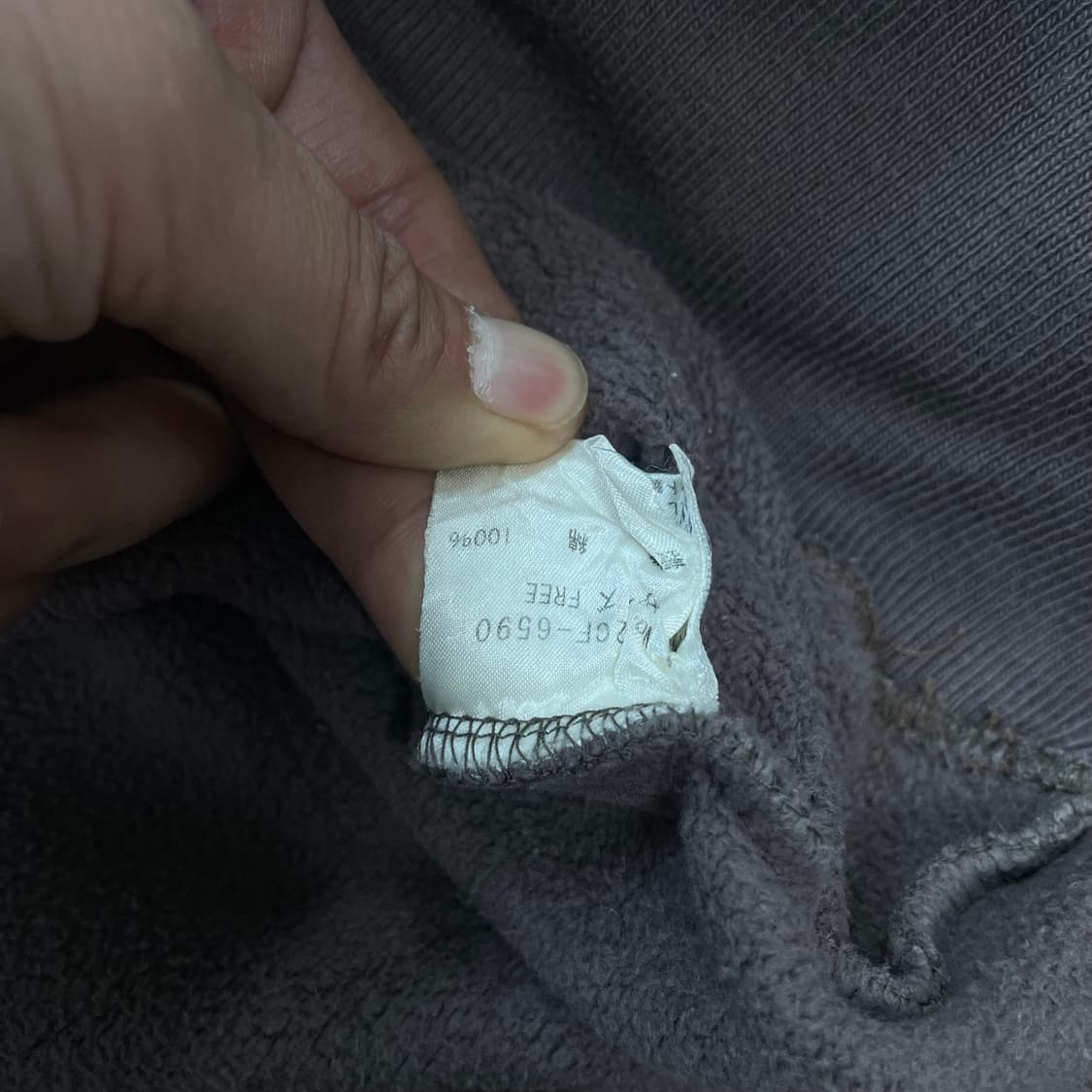 히스테릭글래머 90s 아카이브 Dig you 피그먼트 후드티 상품이미지6