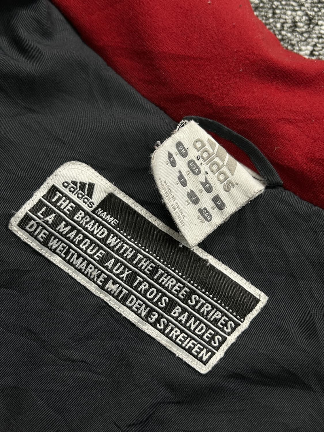 아디다스 00’s 올드스쿨 배색 점퍼 M  상품이미지9