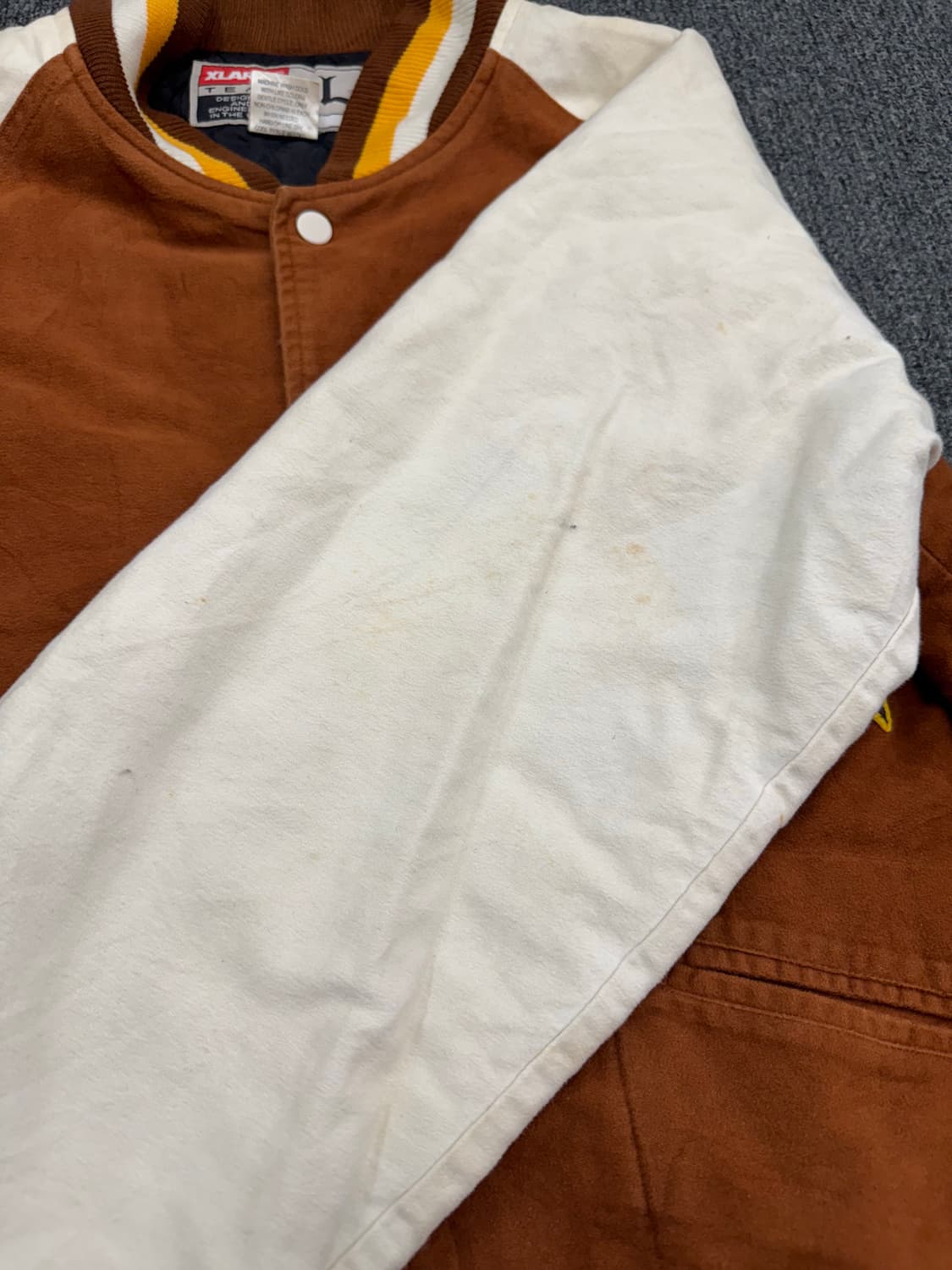 XLARGE 빈티지 스웨스드 바시티 자켓 상품이미지4