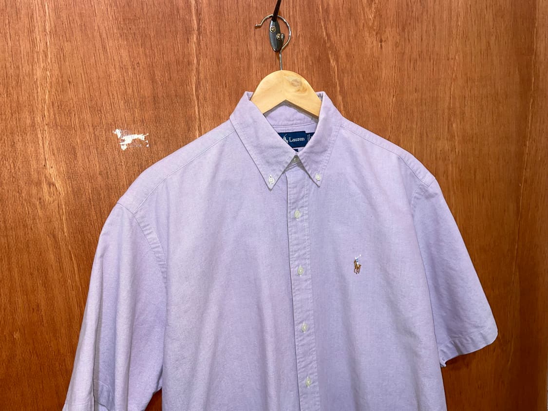 (M) POLO 폴로 랄프로렌 솔리드 반팔 셔츠 블레이크 상품이미지2