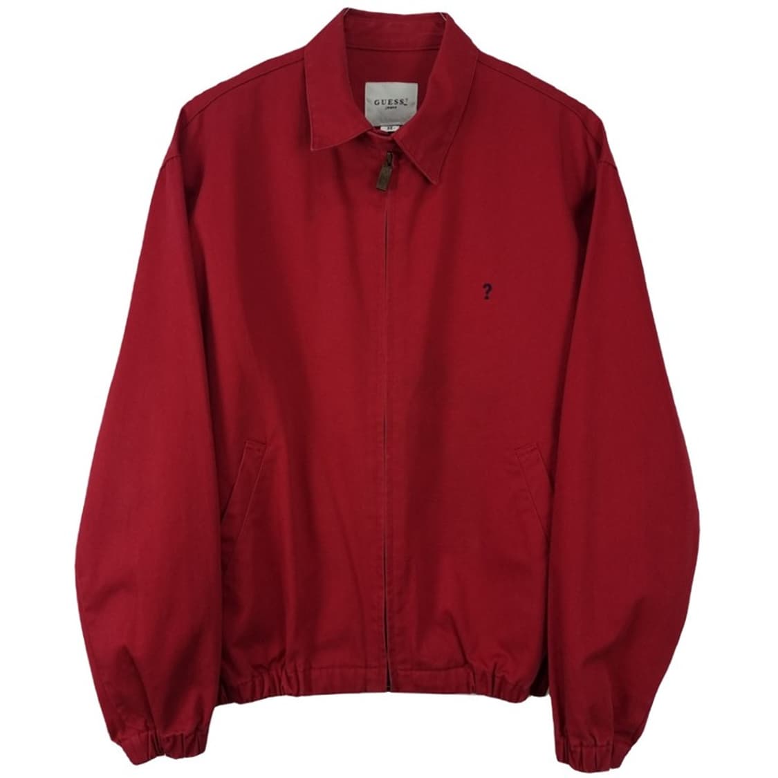 [게스] 00'S 빈티지 스윙탑 블루종 자켓 레드 M17896 상품이미지2