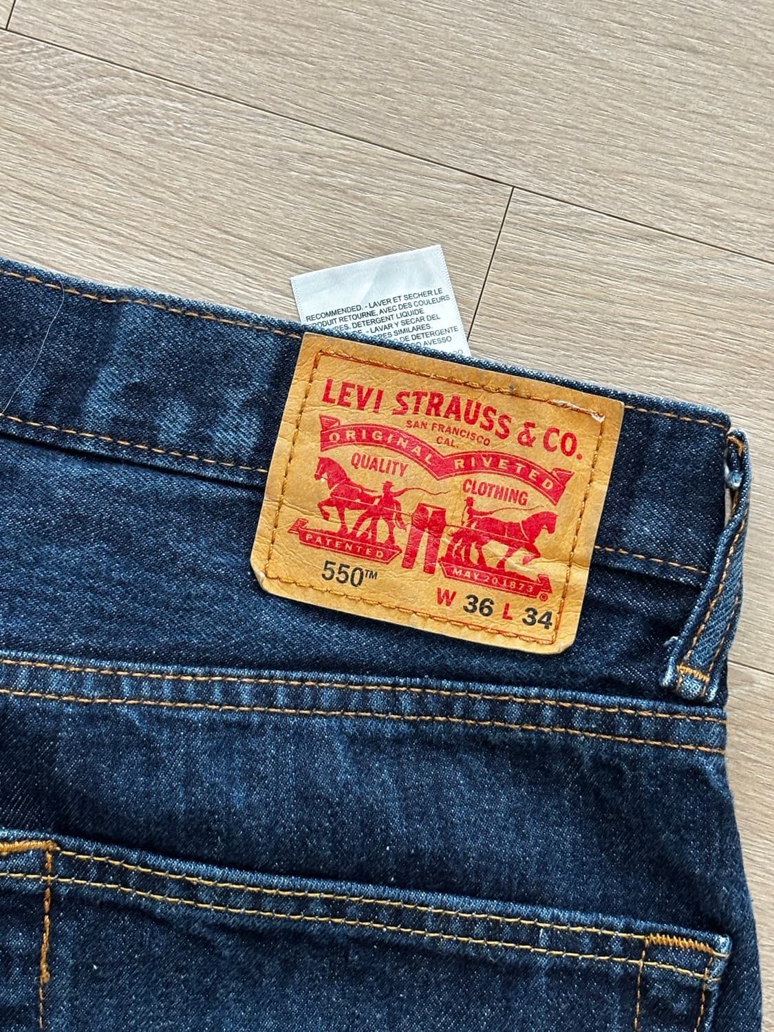 Levis550 데님팬츠 상품이미지1