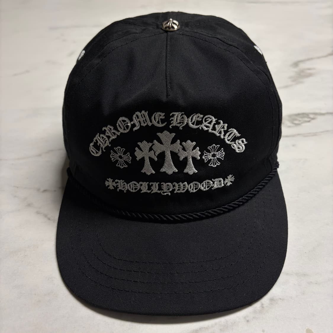 레어) 크롬하츠 세메터리 가스 스테이션 세메터리 캡 모자 블랙 OS 상품이미지3