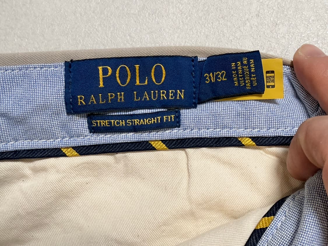폴로랄프로렌 코튼팬츠 31/32 베이지 면바지 해 상품이미지3