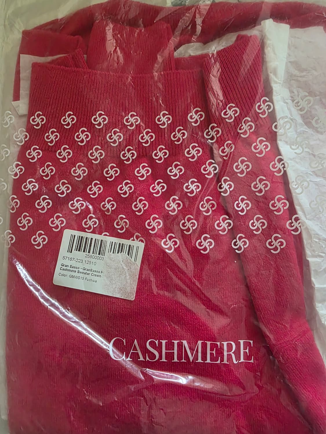 (새상품) 그란사소 캐시미어 니트 상품이미지4