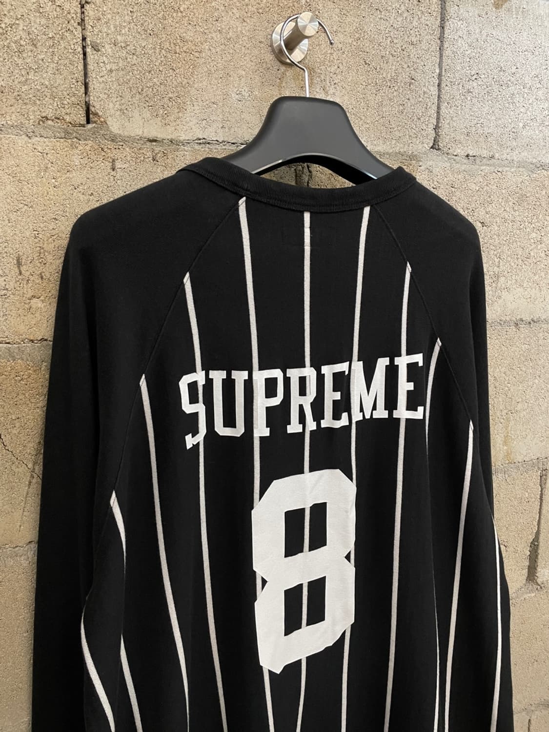 슈프림 스트라이프 래글런 롱 슬리브 상품이미지3