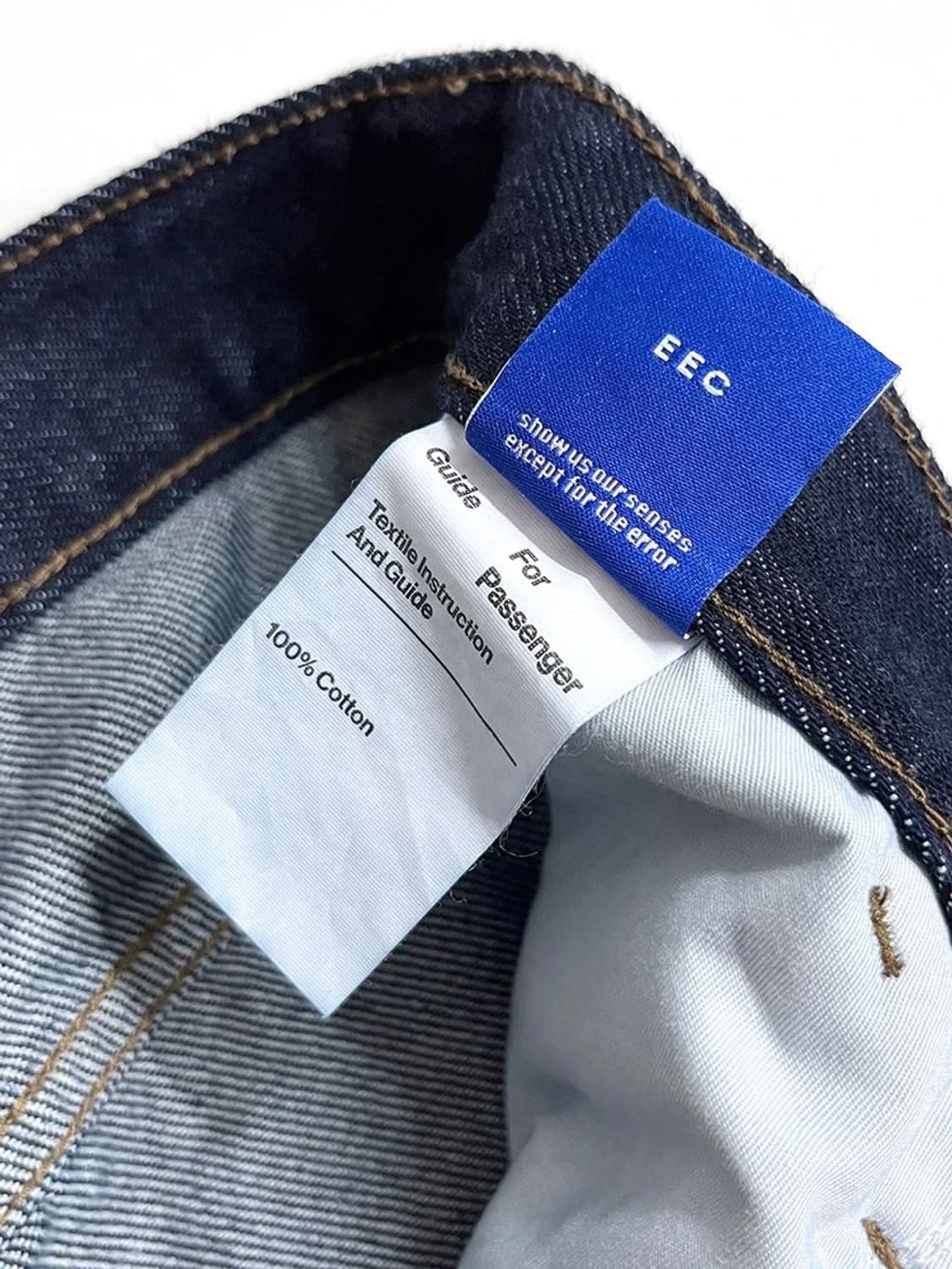 EEC 핀턱 세미 벌룬 와이드 데님 팬츠 PN4000 상품이미지9