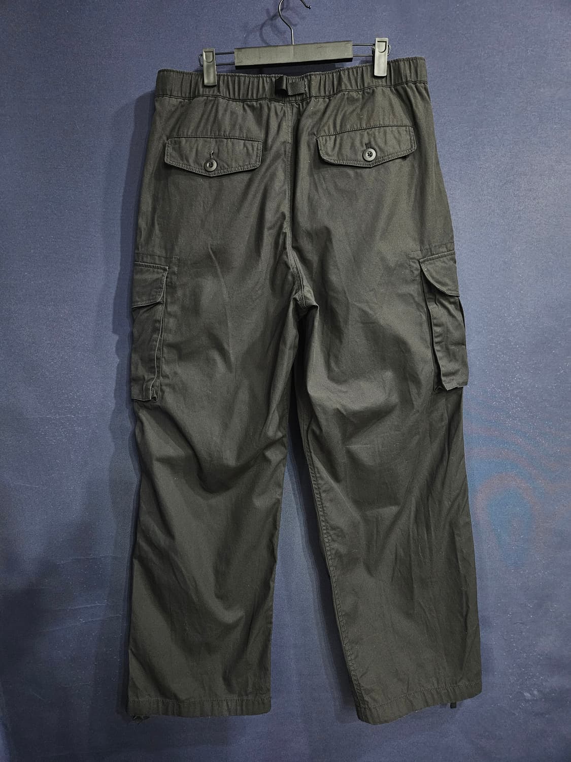 무신사 스탠다드 블랙 남성 허리 34~35 카고팬츠  상품이미지2